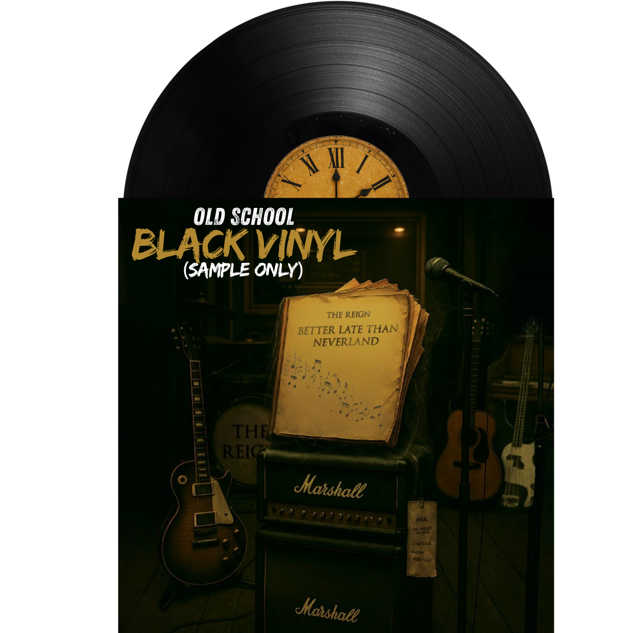 The Reign, Better Late Than Neverland (Black Vinyl/CD Combo)