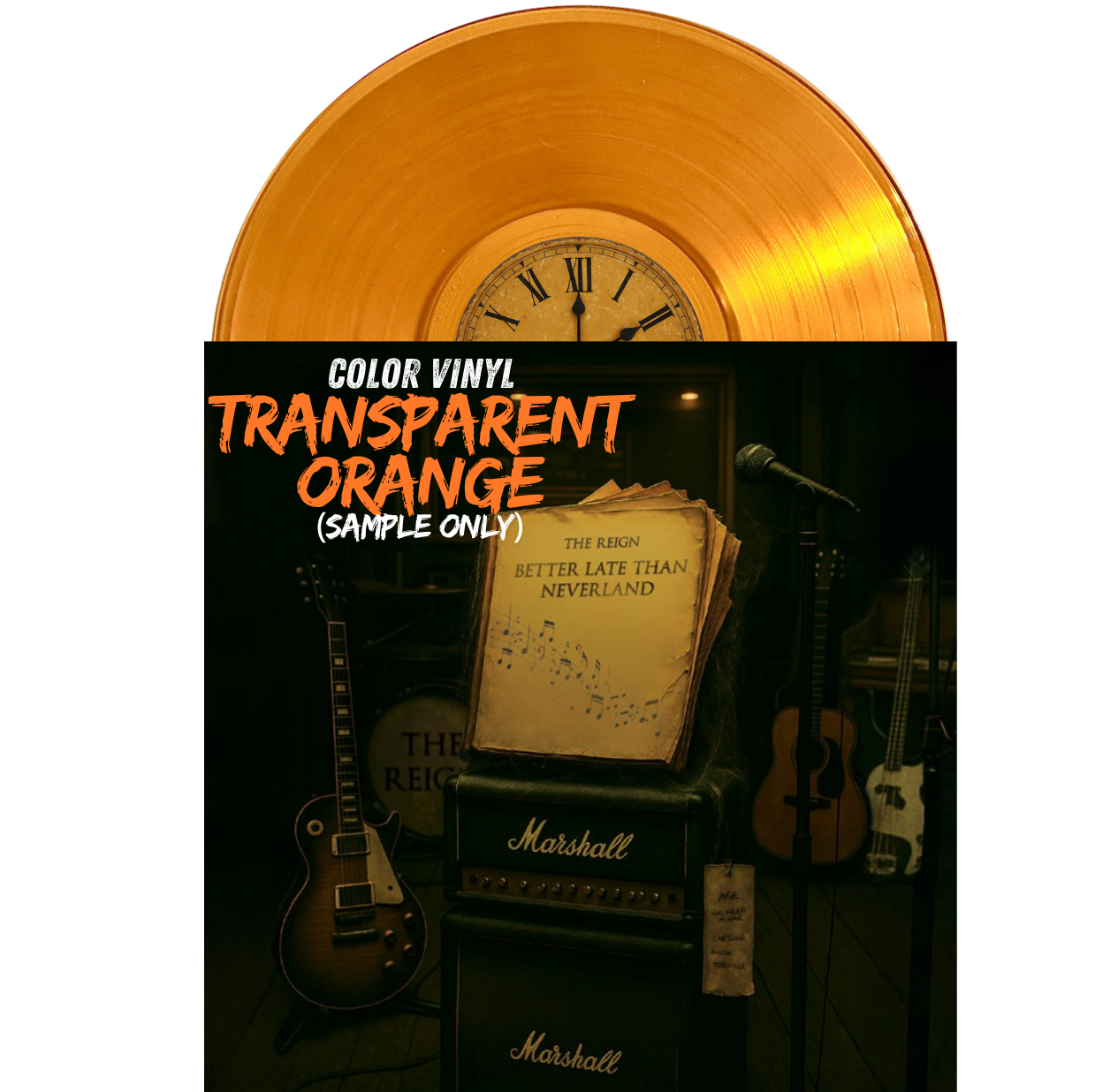 The Reign, Better Late Than Neverland (Color Vinyl/CD/T-Shirt Combo)