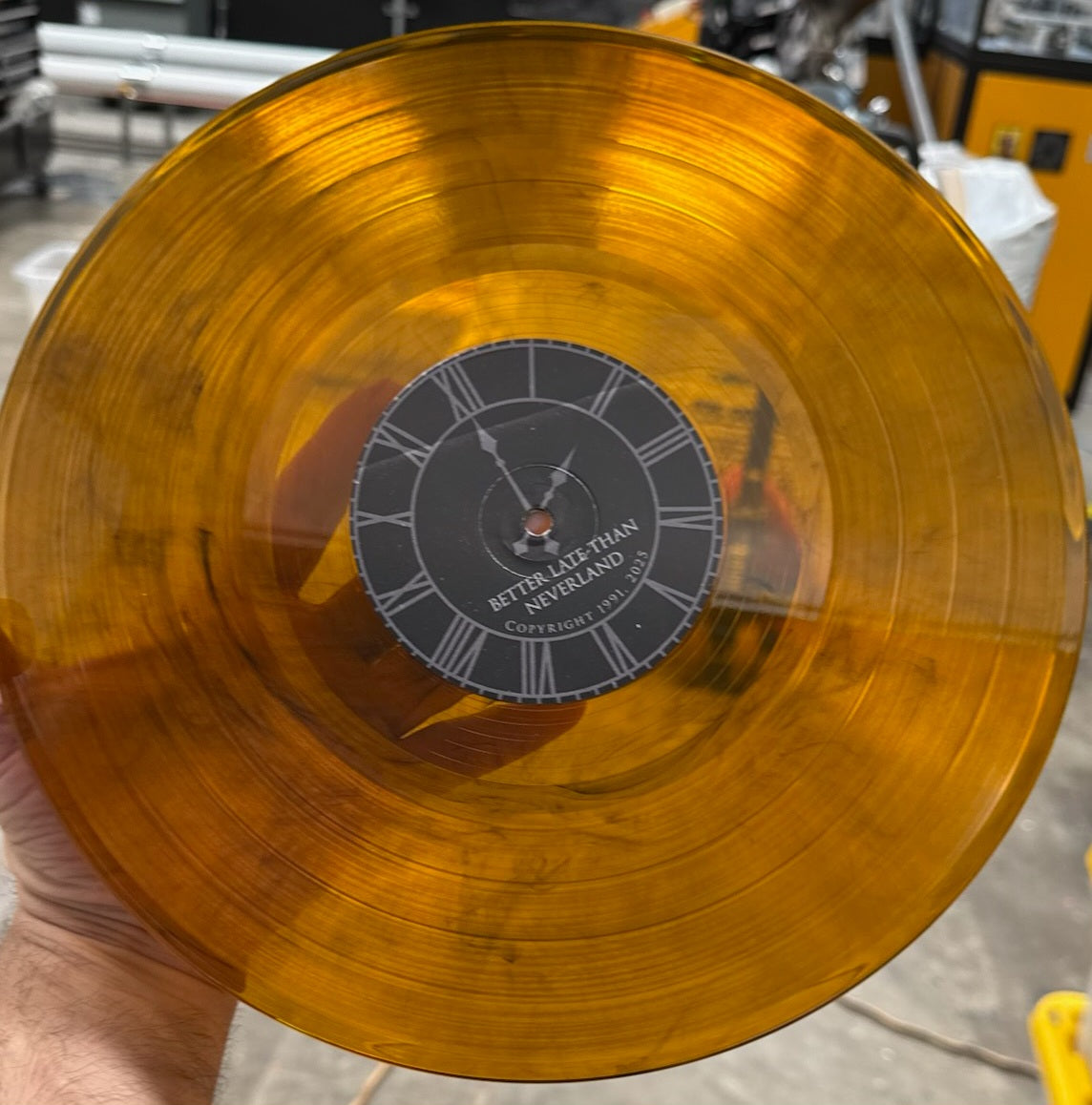 The Reign, Better Late Than Neverland (Limited Edition "Golden Smoke" Vinyl) *Each record is unique